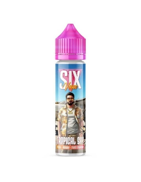 Tropical Sky Six Vape 50ml - E-liquide Fruits Exotiques | Kumo