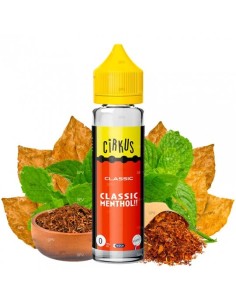 Classic Menthol Cirkus VDLV 50ml - E-liquide Frais | Kumo
