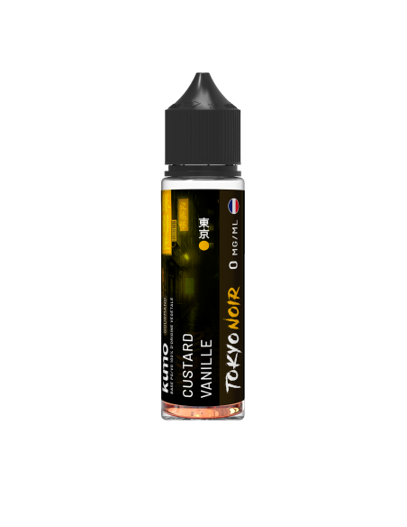 Custard Vanille Kumo Tokyo Noir 50ml - E-liquide Gourmand | Kumo